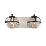Davenay 2 Light Bath Vanity 6 Inch Tall and 16 Inch Wide by Atlas - WL11274
