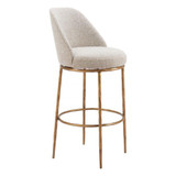 Nordhavn Swivel Barstool 42.5 Inch Tall and 19.1 Inch Wide by Zuo Modern - 110271_p