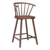 Stenger Counter Stool (Set of 2) 38.6 Inch and 20.1 Inch Wide by Zuo Modern - 110521_p