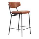 Charon Counter Stool (Set of 2) 36.2 Inch and 18.5 Inch Wide by Zuo Modern - 110262_p