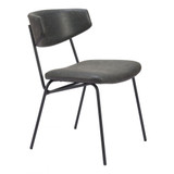 Charon Dining Chair (Set of 2) 30.3 Inch and 19.3 Inch Wide by Zuo Modern - 110258_p