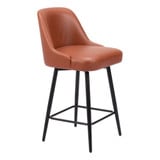 Keppel Swivel Counter Stool 38.2 Inch Tall and 19.7 Inch Wide by Zuo Modern - 109972_p