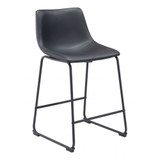 Smart Counter Stool (Set of 2) 34.6 Inch and 18.9 Inch Wide by Zuo Modern - 109323_p
