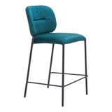 Plat Counter Stool (Set of 2) 36.2 Inch Tall X 19.7 Inch Wide by Zuo Modern - 110340_p