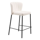 Linz Counter Stool (Set of 2) 35 Inch Tall and 18.9 Inch Wide by Zuo Modern - 109780_p