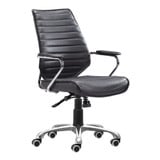 Enterprise Low Back Office Chair 40.6 Inch and 25.2 Inch Wide by Zuo Modern - 110882_p