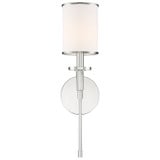 Hatfield 1 Light Candle Style Wall Sconce by Crystorama - HAT-471