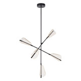 Mulberry Light Oversized Chandelier by Kuzco CH62737-BK/LG - CH62737
