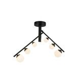 Cypress 22W LED 7.38 Inch Wide Semi Flush Mount by Kuzco - SF55525