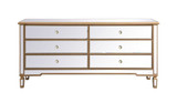 Back Aston View Mirrored Chest 34 Inch Tall by Bailey Street Home - 779-BEL-1301971