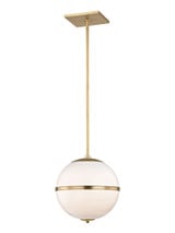 Truax 1 Light Medium Pendant by Crystorama - 2112