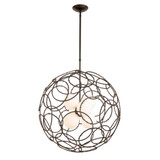 Wilton Square 6 Light Oversized Pendant by BSH - 91-BEL-1291200