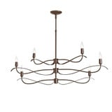 Brackley Estate 6 Light Oversized Chandelier by BSH 136350H - 91-BEL-1291281