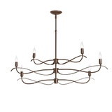 Brackley Estate 6 Light Oversized Chandelier by BSH 136350H - 91-BEL-1291281