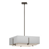 Tinwell Close 4 Light Square Double Shade Large Pendant by BSH - 91-BEL-1291344