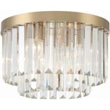 Hayes 4 Light 16 Inch Wide Flush Mount by Crystorama - HAY-1400
