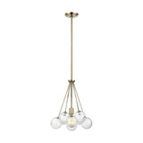Bronzeville 1 Light Medium Pendant by Visual Comfort Studio - 6514301