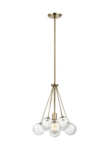 Bronzeville 1 Light Medium Pendant by Visual Comfort Studio - 6514301