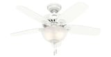 Builder 42 Inches Ceiling Fan with LED Light Kit by Hunter Fans - 1000253