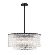 Glacier 10 Light Pendant 13.5 Inch Tall and 27.5 Inch Wide by Z-Lite - 1943P26-2