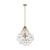 Bronzeville 3 Light Large Pendant by Visual Comfort Studio - 6514303