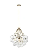 Bronzeville 3 Light Large Pendant by Visual Comfort Studio - 6514303