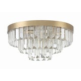 Hayes 8 Light 18 Inch Wide Flush Mount by Crystorama - HAY-1403
