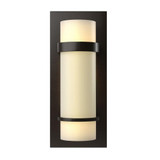 Banded 1 Light White Opal Glass Wall Sconce by BSH - 91-BEL-1275717