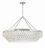 Calypso 8 Light Oversized Round Chandelier by Crystorama - 278