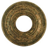 Wingate Ceiling Medallion 12 Inch Wide by 1.25 Inch Tall by Livex  - 82072