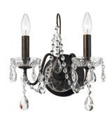 Butler 2 Light Candle Style Wall Sconce by Crystorama - 3022