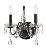 Butler 2 Light Candle Style Wall Sconce by Crystorama - 3022