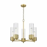 Bolivar 5 Light Medium Chandelier by Innovations 428-5CR-G428-12 - 428-5CR-G428-12