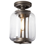 St Martin's Street 1 Light 7 Inch Wide Outdoor Semi Flush Mount by BSH - 91-BEL-1276036
