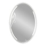 Beveled Oval Mirror with Leaf 31.7 Inch x  22.3 Inch by BSH - 91-BEL-1291645