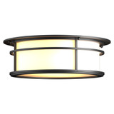 Arnold Gate 2 Light 14.5 Inch Wide Outdoor Flush Mount by BSH - 91-BEL-530435