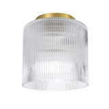 Nadine 60W 1 LED Flush Mount 7.25 Inch Tall and 7 Inch Wide by Dainolite - NAD-71FH