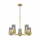 Bolivar 5 Light Medium Chandelier by Innovations 428-5CR-G428-7 - 428-5CR-G428-7
