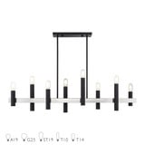 Helsinki 8 Light Mini Chandelier by Livex - 46868