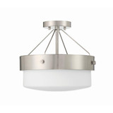 Oak Street 2 Light 13 Inch Wide Semi Flush Mount by Craftmade - XS3213