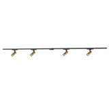 Paolo 40W LED Trilo Ceiling Track Head 80.75 Inch Length by Kuzco - TR4-S25914