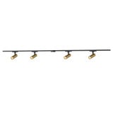 Paolo 60W LED Trilo Ceiling Track Head 80.75 Inch Length by Kuzco - TR4-S25925