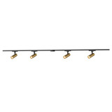 Paolo 60W LED Trilo Ceiling Track Head 80.75 Inch Length by Kuzco - TR4-S25925