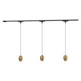 Eloa 30W LED Trilo Ceiling Track Head 4.38 Inch and 38 Inch Length by Kuzco - TR3-P89703