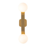 Briar 2 Light Wall Sconce 22 Inch Tall and 5.13 Inch Wide by Kuzco - WS11522