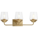 New Meadow Drove 3 Light Bath Vanity 9 Inch Tall and 6.5 Inch Wide by BSH - 70-BEL-1377749