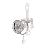 Imperial 1 Light Candle Style Wall Sconce by Crystorama - 3221