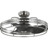 Harewood Laurels 3 Blade Ceiling Fan with Wall Bracket 26 Inches Wide by BSH - 70-BEL-1283909
