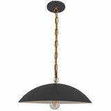 Ofelia 100W 1 LED Pendant 5.5 Inch Tall and 15.75 Inch Wide by Dainolite - OFE-151P