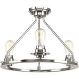 Farley Passage 3 Light 19.88 Inch Wide Semi Flush Mount by BSH - 70-BEL-614877